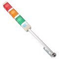 Baomain Industrial Signal Light Column Led Alarm Square Tower Indicator Flash Warning Red Green Yellow Ac 110v Lta-402w