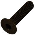 Metric M6 X 30mm Flat Head Socket Cap Screw Black Pack Of 10 