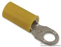 Thomas Betts 10rc-10 Terminal Ring Tongue 10 Crimp Yellow 
