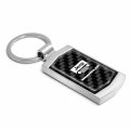 Ipick Image For Jeep Wrangler Real Black Carbon Fiber Chrome Metal Case Key Chain Keychains Official Licensed