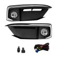 Fog Lights Replacement For Civic Coupe Sedan 2019 2020 Front Bumper Bezel Wires Switch Bulbs 33950tbaa01 Left And Right Side 