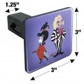 Beetlejuice Animated Series And Lydia Tow Trailer Hitch Cover Plug Insert 1 4 Inch 25