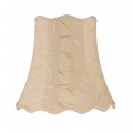 Aspen Creative 34066 Handsewn Pagoda Transitional Spider Lamp Shade Oatmeal Jacquard Textured Fabric 10 Top X 16 Bottom 15 