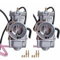 Autoparts 2 X New Carburetor Assembly Fit For Yamaha Banshee 34mm 1987-2006 34 Mil Larger Carb