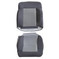Driver Side Bottom And Back Replacement Seat Covers Dark Gray Cloth For Ford F150 2004 2005 2006 2007 2008 Custom Fit 