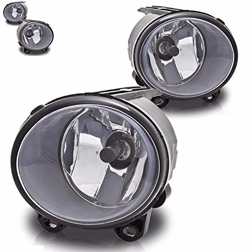 Clear Lens Fog Light Bumper Lamps Kit For 2003-2006 Bmw E53 X5 Series New