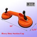 Mtp Heavy Duty 4-5 8 Double Suction Cup With Handle Automotive Body Shop Repair Dent Puller Lifer Glass Remover Granite 