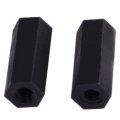 Villcase 540 Pcs Nylon Hex Standoff Thread Motherboard Spacer Tool Prototyping Accessories Replacement M2 Support Column