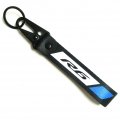 Motorcycle Metal Key Holder Chain Tag With Stamp Logo Nylon Rope For Yamaha Yzf R6 Yzfr6 636 