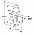 Sentry Supply 656-6602 Door Slide Latch Set 1-1 4 In Pilaster Zamak Chrome Inswing Square Single Pack