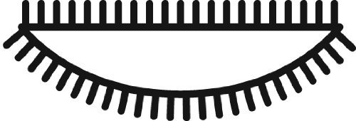 Grobet Swiss Pattern File Halfround 4 Inch Cut
