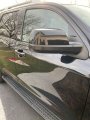 Hecasa Mirror Covers 4 Door Handles Kit Compatible With 2007-2022 Tundra Crewmax Sequoia Dark Gray
