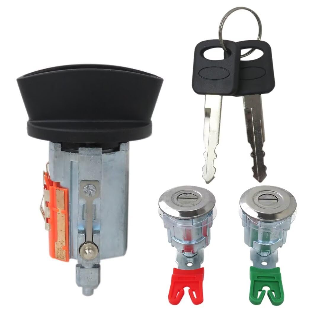 Door Lock Cylinders And Ignition Switch With Keys Set For Ford E150 E250 E350 1997 To 2008 Ranger 2007 Explorer 2003 Replaces