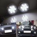 Nslumo Led Rally Driving Lights For R50 R52 R53 Car Lamp Daytime Running Light Drl With Halo Ring Mini-cooper 2001-2006 