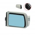 Ocpty Gray Left Side Mirror Fit For 1996-1999 Mercedes-benz E320 Primed Glass Heated Memory Manual Folding
