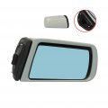 Ocpty Gray Left Side Mirror Fit For 1996-1999 Mercedes-benz E320 Primed Glass Heated Memory Manual Folding