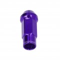 Lug Nuts Fydun Universal 20 Pcs M12x1 25 Metal Wheel With Wrench Sleeve Purple