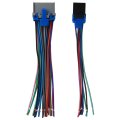 Premium 24 Pin And 12 Car Stereo Radio Wiring Harness Plug For 2003-2007 Chevrolet Silverado By Blue Elf 