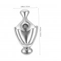 Doitool Knocker With Cat S Eye Door Viewer Peephole Home Knock Hardware Supply Zinc Alloy Front