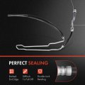 A-premium Power Steering Hose Return Line Assembly Compatible With Chevrolet Express 1500 2500 3500 Gmc Savana 1996-2002 Cooler