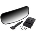 Polaris Ranger Convex Utv Rear View Mirror For Specific Xp 1000 And Crew Models Weatherproof Adjustable Wide Angle Bolt-on 