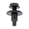 Bumper Retainers For Acura Integra 1990 01 Black Nylon Cover Retainer Fastener 0 3 Face Diameter 0 78 In Hole Size 2 Piece Set 