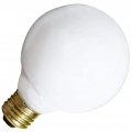 Satco S3671 Model 40g30 W Incandescent Light Bulb Pack Of 6 Gloss White Finish 40 Watts G30 Lamp Shape Medium Base E26 Ansi 120