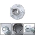 5 On 4 Inch Galvanized Trailer Hub And Bearing Kit Includes Grease Seal Dust Cap For 1-1 16 Spindle 