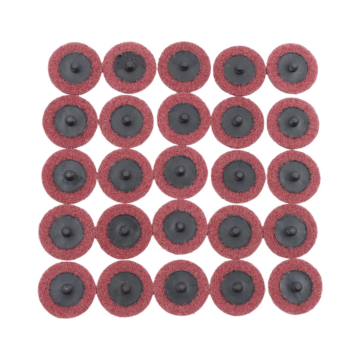 2 In Torque Sanding Discs Medium Prep Pad 25 Pcs Aluminum And Nylon Abrasive Wheels For Metal Polishing Weld Preparation