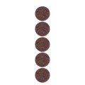2 In Torque Sanding Discs Medium Prep Pad 25 Pcs Aluminum And Nylon Abrasive Wheels For Metal Polishing Weld Preparation