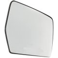 Heated Passenger Side Mirror Glass Ford F150 2004 To 2018 Convex With Backing Plate Non Towing Replacement For Fl3z17k707b 