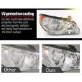 Headlight Assembly Halogen Pair For Elantra 2007 2008 2009 2010 Headlamp Left And Right Hy2502138 Hy2503138 Clear Lens Chrome