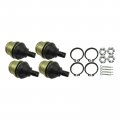 Pack Of 4 New Ball Joint Kit For Honda 51375-hp5-601 51355-hp5-601 Rancher 350 Trx350tm 420 Trx420fe Trx420fpe 400 Upper Lower