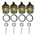 Pack Of 4 New Ball Joint Kit For Honda 51375-hp5-601 51355-hp5-601 Rancher 350 Trx350tm 420 Trx420fe Trx420fpe 400 Upper Lower