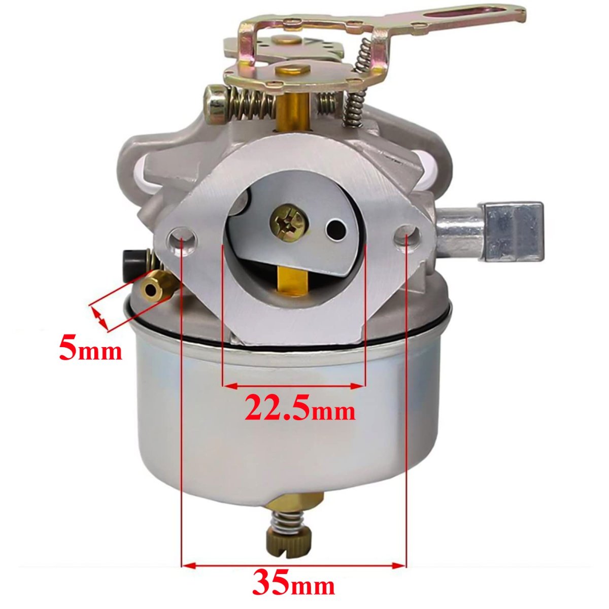 Glenparts Carburetor Replaces Tecumseh 632113 Hs40-55530h Hs40-55531g Hs40-55531h Hs40-55534g Hs40-55536h
