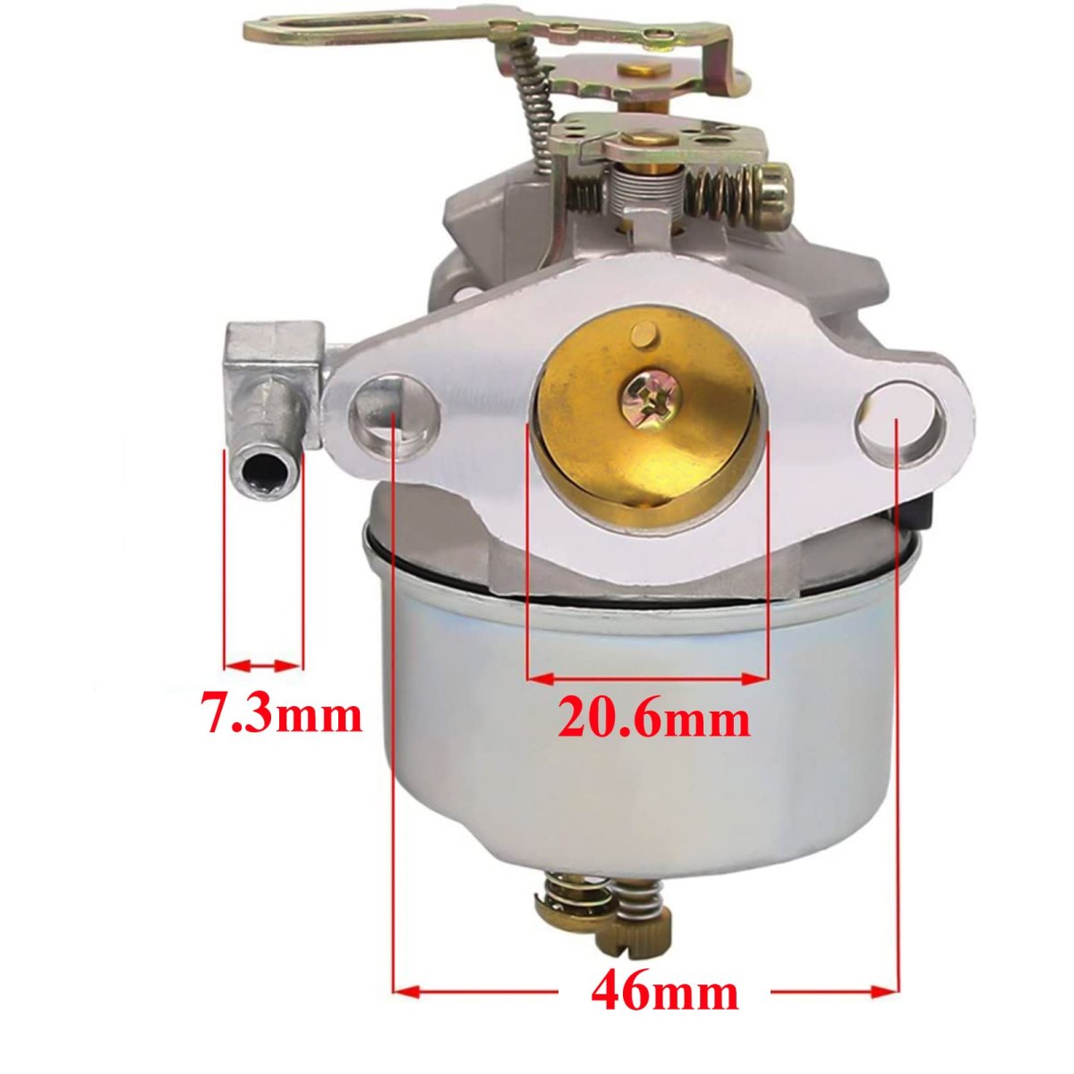 Glenparts Carburetor Replaces Tecumseh 632113 Hs40-55530h Hs40-55531g Hs40-55531h Hs40-55534g Hs40-55536h