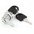 Uxcell 18mm Thread Cabinet Toolbox Drawer Cupboard Silver Tone Cam Lock 2pcs