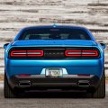 Ipick Image Made For Moper Blue Side Stripe Black Metal License Plate Frame