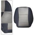 Antuko Seat Cover Driver Passenger Bottom Top Back Gray Cloth Replacement For 2009-2012 Ram 1500 2500 3500 4500 5500