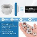 3pcs Rubber Grommets 21mm Drill Hole 16 5mm Id Top Hat Grommet Silicone Plug Gasket Wires Protection For Wiring Automotive Gray
