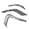 Gxywady 3pcs Chrome Front Left Side Bumper Molding Trim Set Replacement For Mitsubishi Outlander 2016-2019 6407a141 6407a145