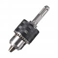 Uxcell Drill Chucks 1 2-20unf Threaded 5-13mm Capacity Square Shank With Chuck Key For Electric Impact Corded Cordless