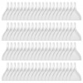 Kuafu Universal Fairing Fins Kit Stick-on Vortex Generator Air Foils For Trucks Trailer Rv Spoiler Wing White Pp Plastic 80 Pcs