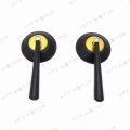Httmt Mt252-027- Cnc Motorcycle Rear View Side Mirrors Compatible With Atv Dirtbike 8mm 10mm Bolts Screws