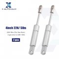 X Autohaux 2 Pcs 4 Inch 5ibs 22n Silver Tone Lift Supports Struts Shocks Gas Spring Universal For Rv Car Truck Boat Window