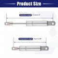 X Autohaux 2 Pcs 4 Inch 5ibs 22n Silver Tone Lift Supports Struts Shocks Gas Spring Universal For Rv Car Truck Boat Window
