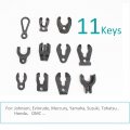 X-haibei Universal Boat Kill Switch Lanyard Tether 11 Keys For Johnson Evinrude Mercury Yamaha Suzuki Outboard Cover Just About