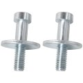 Door Lock Striker Latch Bolt Pin 1 Pair For Gmc C1500 C2500 C3500 Yukon Replace 38428 15013147 Solid Metal Construction 