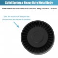 Uxcell Drive Belt Tensioner Assembly Accessory Idler Pulley Deflection No 11287516847 For Bmw X3 2004-2006 Black Metal