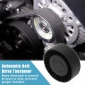 Uxcell Drive Belt Tensioner Assembly Accessory Idler Pulley Deflection No 11287516847 For Bmw X3 2004-2006 Black Metal